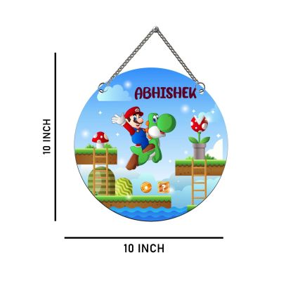 Personalized Gaming Theme Wall Hanging Wall Art Artworks Wall Hangings Birthday Return Gift Home Decor, Living Room & Kids Room Decor